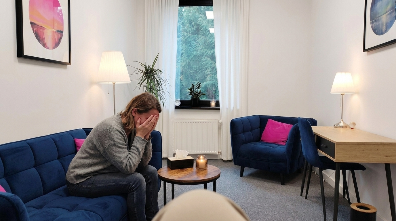 kobieta u psychoterapeuty Gdańsk